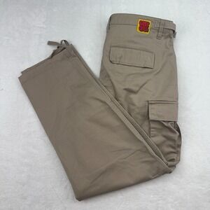 Vtg Empyre Cargo Baggy Pants Tagged Men's 30 Khaki Color  Fits 32x30